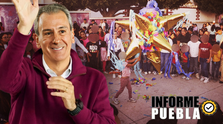 Pepe Chedraui da inicio a las Posadas Navideñas en colonias de Puebla