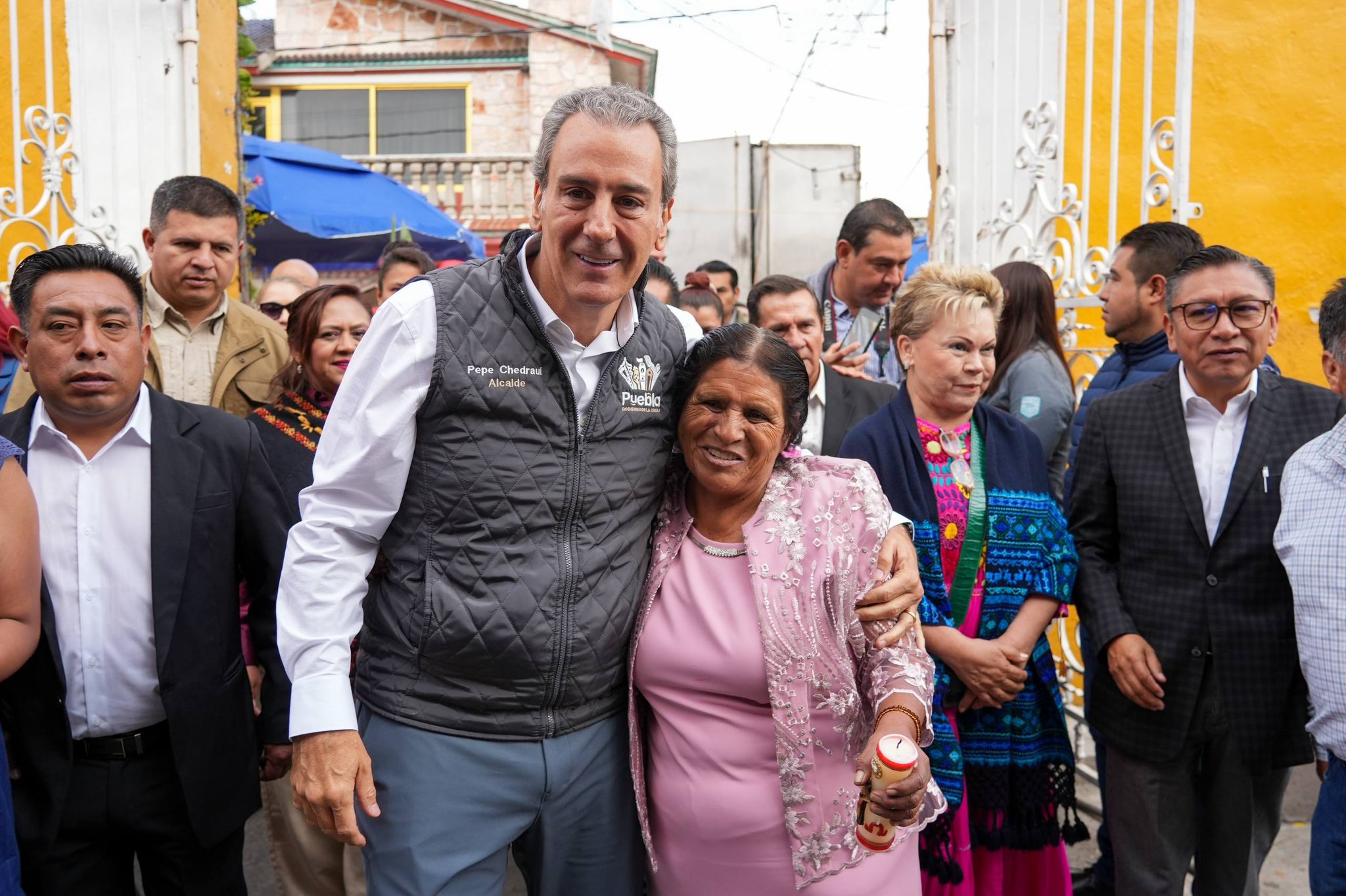 Pepe Chedraui inaugura el Festival de la Gordita 2026 en la capital poblana